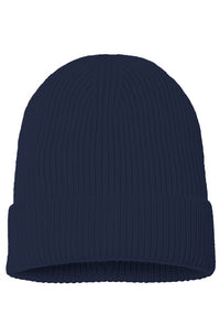 Sustainable Fine Rib Knit Beanie