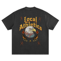 Heavyweight T-Shirt - Eagle Graphic Print