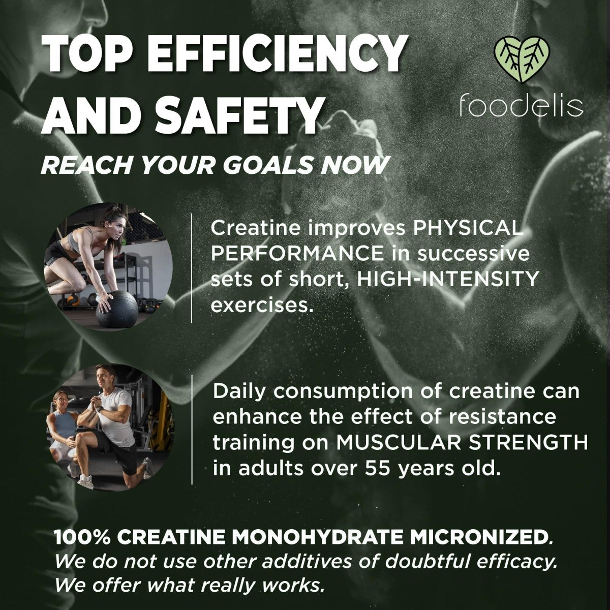 Pure Creatine Monohydrate Powder 300 Grams Unflavoured Micronised, 100 Servings, 3.3 + Months Pre Workout or Post Recovery Powder Muscle Growth Supplements Gym for Men & Women Vegan Scoop Included