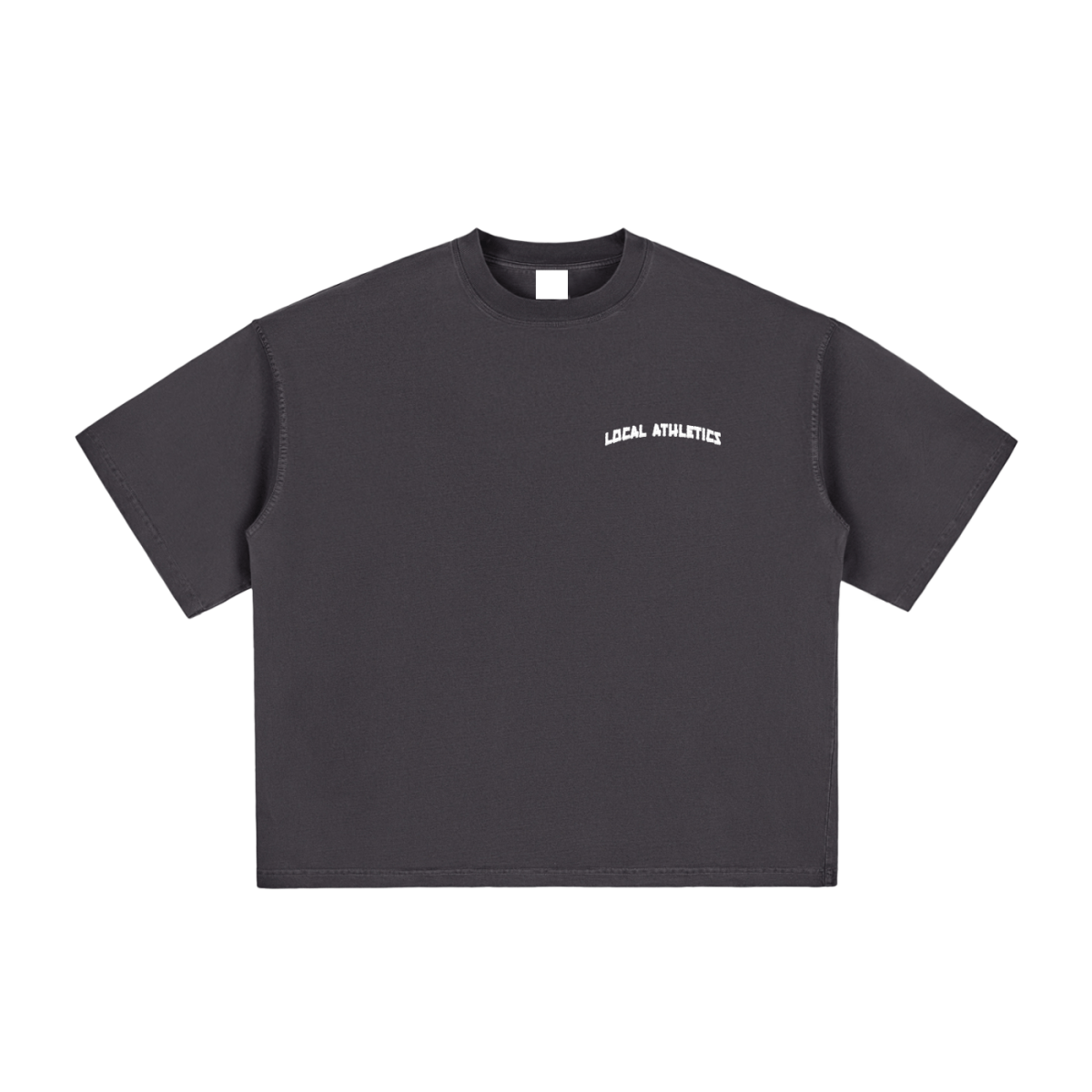 Vintage Washed Boxy T-Shirt (Black)