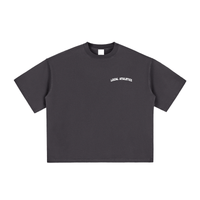 Vintage Washed Boxy T-Shirt (Black)
