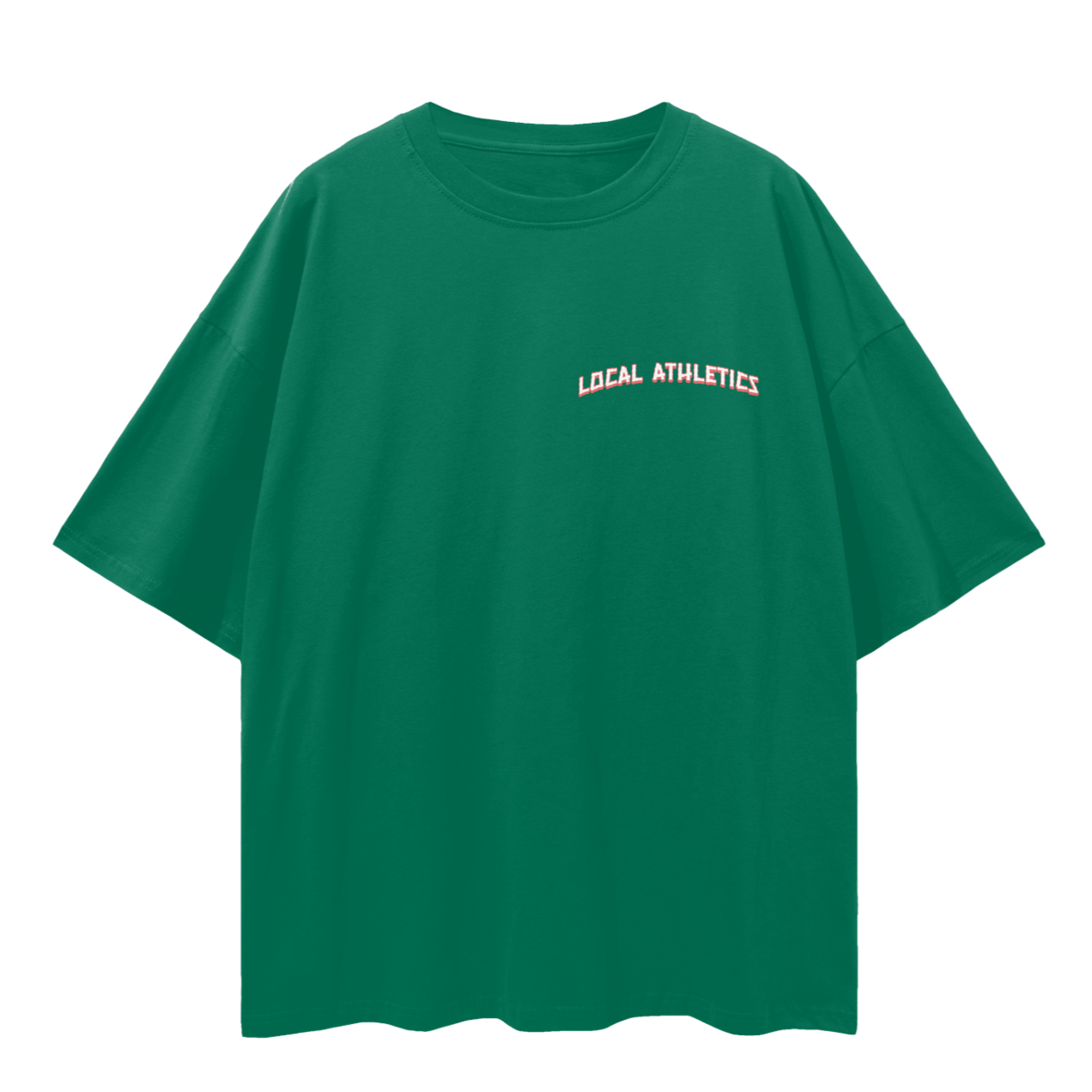 Loose Drop Shoulder T-Shirt - Front Graphic